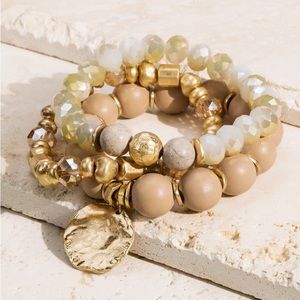 Beaded Bracelet Set NWT